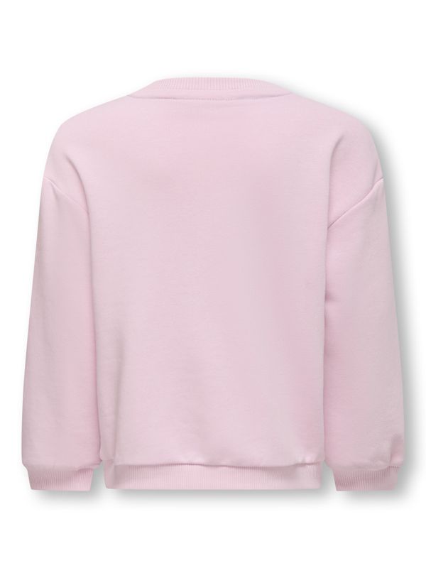 Kmgsummer rosa genser med skrift