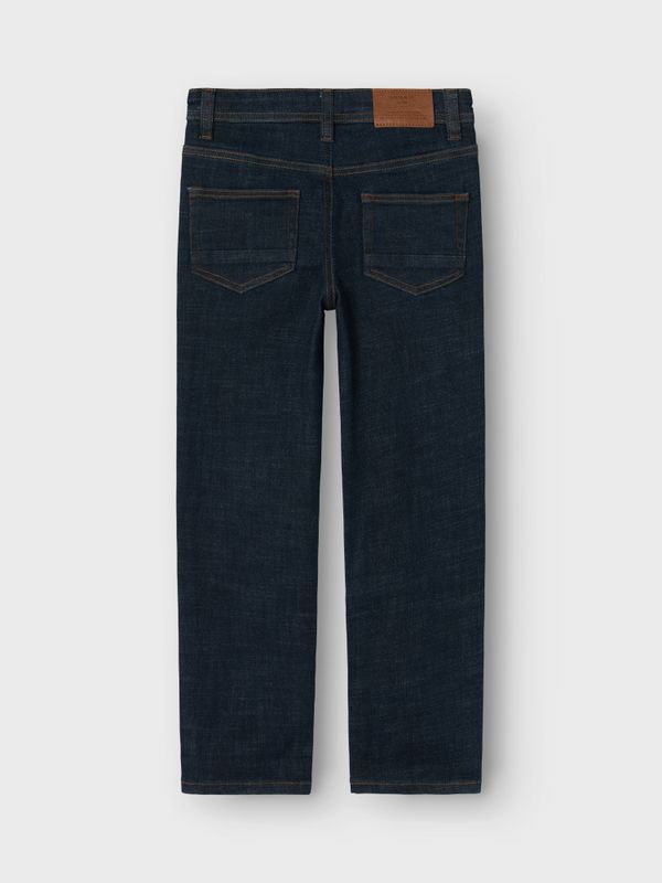 Nkmryan mørkeblå rett jeans