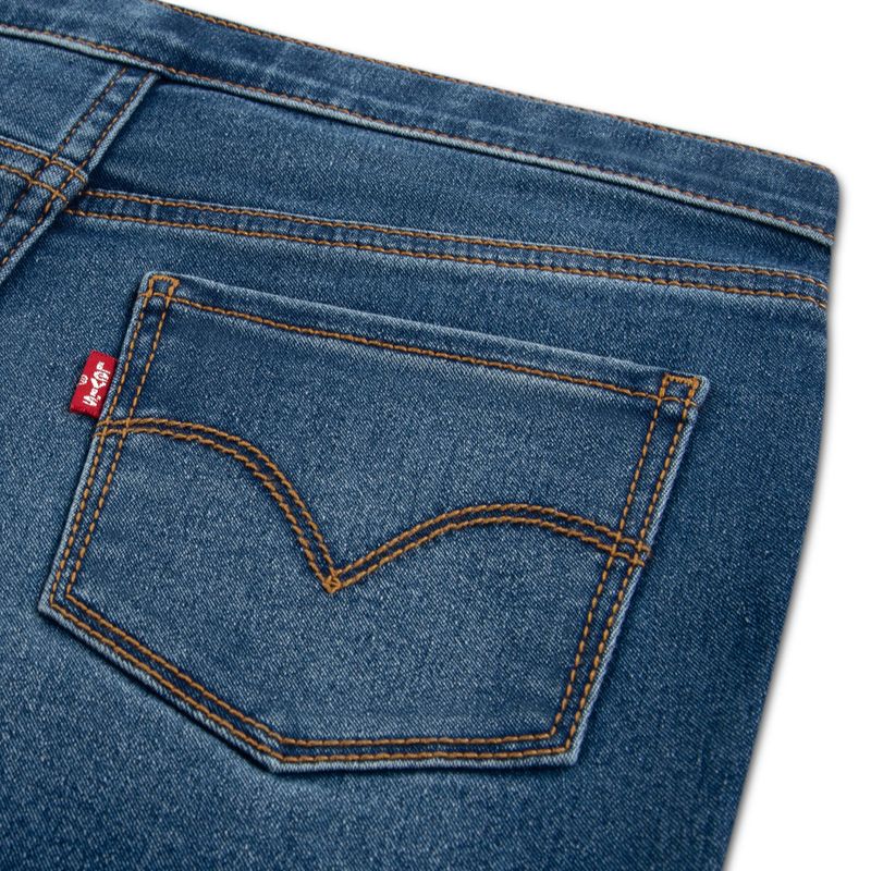 Levi's, Pull on mellomblå flare jeans
