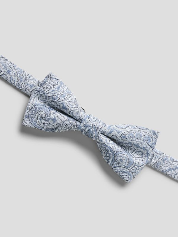 Nkmfrode lyseblå paisley mønstrete sløyfe