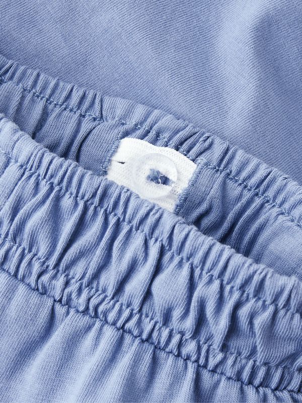 Nmmhector blå shorts med anleggsmaskiner