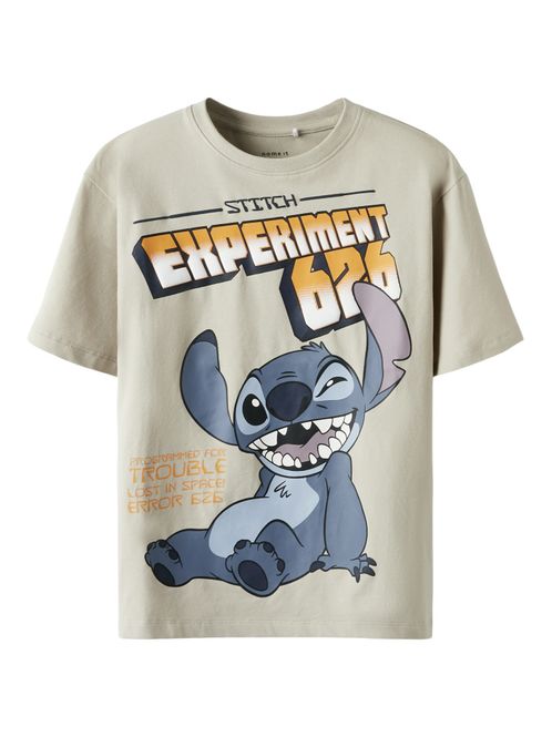 Hovedbilde Nkmoraz beige Stitch t-skjorte