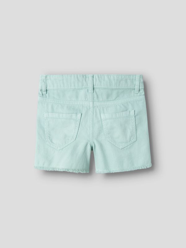 Nkfrose lysegrønn mom shorts