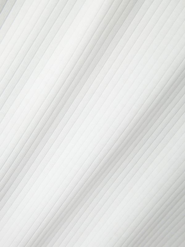Name it, Nkffikate hvit ribbet t-skjorte