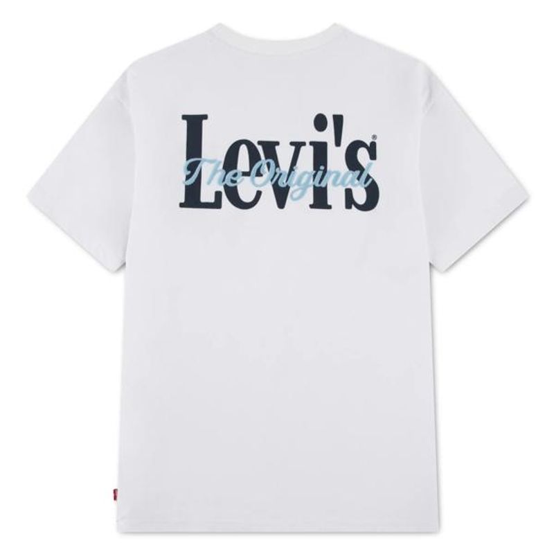 Levi's, Classic and clean hvit t-skjorte