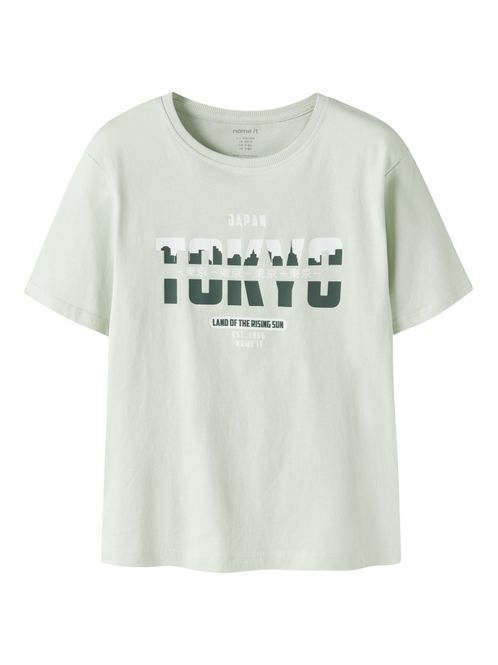 Hovedbilde Nkmvilogo mintgrønn t-skjorte m/print