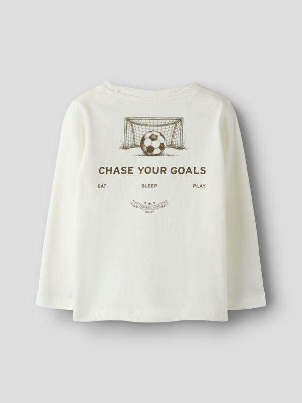 Nmmdawkings offwhite genser med fotball print