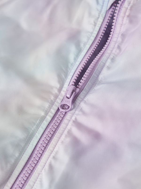 Nmfmariska lys lilla flerfarget bomber jakke