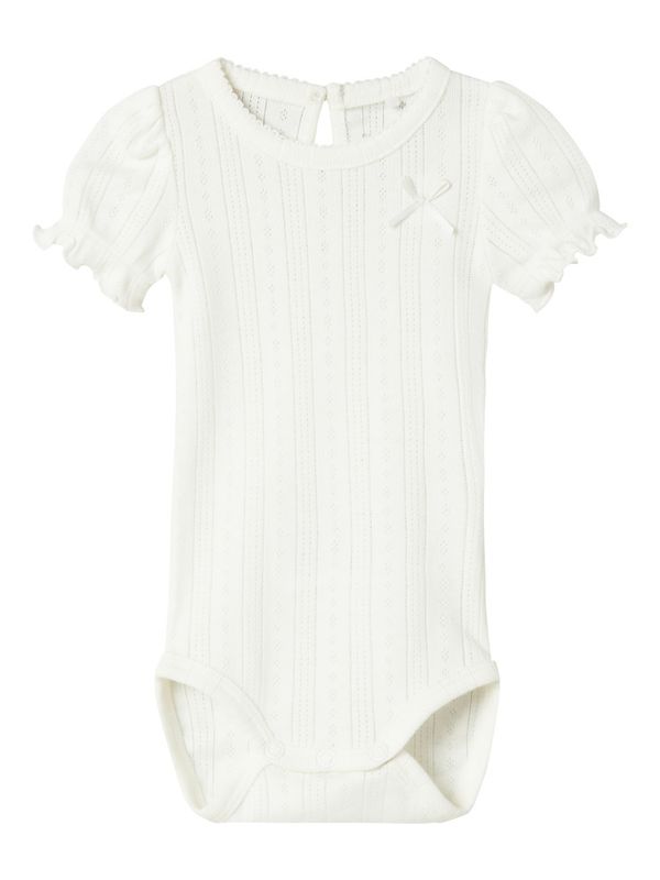 Nbfhappy offwhite kortermet body