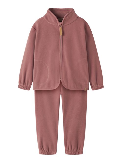 Hovedbilde Nmflaspektra mørk ferskenrosa fleece sett