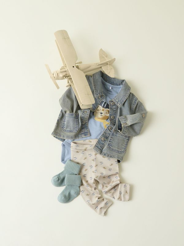 Nbmkoalkab beige legging m/ fly