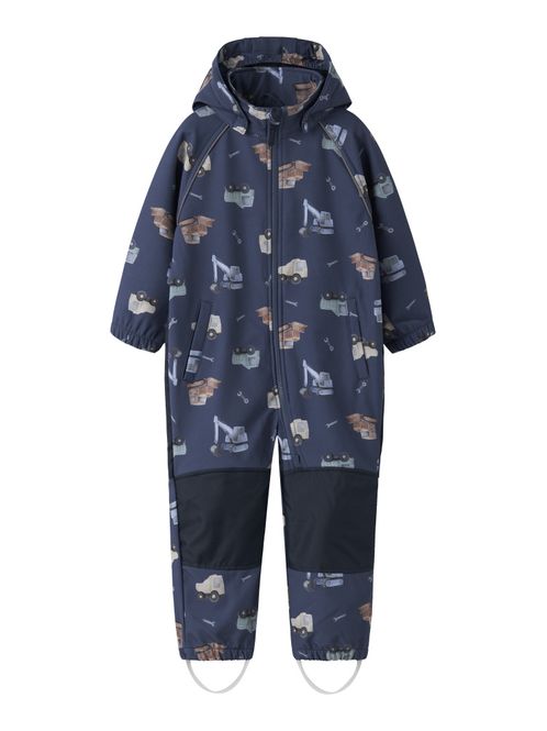 Hovedbilde Nmmalfa08 blå softshelldress m/annleggsmaskiner