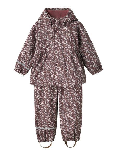 Name it, Nmfdry10 lilla regnsett m/blomster