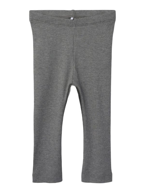 Nbmkab grå ribbet legging