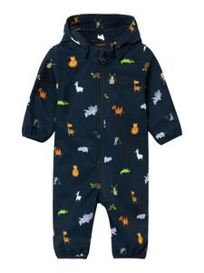 Hovedbilde Name it, Nbmalfa08 mørkeblå softshelldress m/dyr