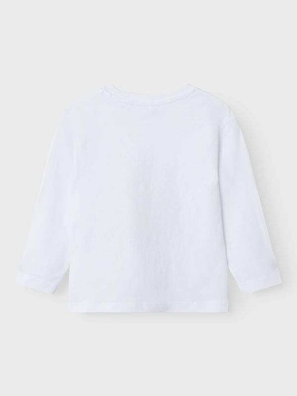 Name it, Nmmvoto hvit genser m/dinosaur