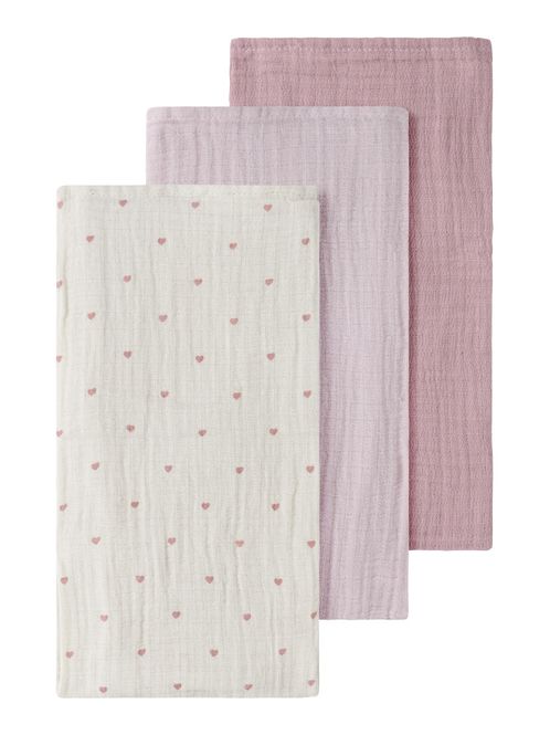 Hovedbilde Nbnisleys 3-pk rosa gulpekluter 
