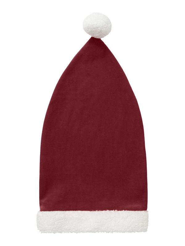 Nkmristmas rød velour nisselue