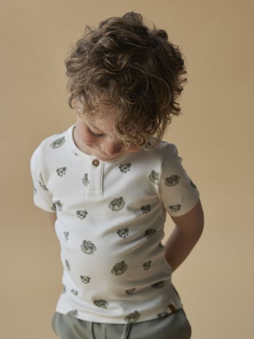 Hovedbilde Nmmgayo offwhite t-skjorte m/frosker