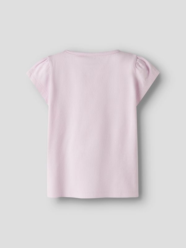 Nmffuba rosa Stitch t-skjorte