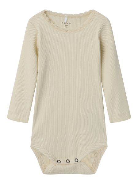 Name it, Nbfkab beige ribbet body