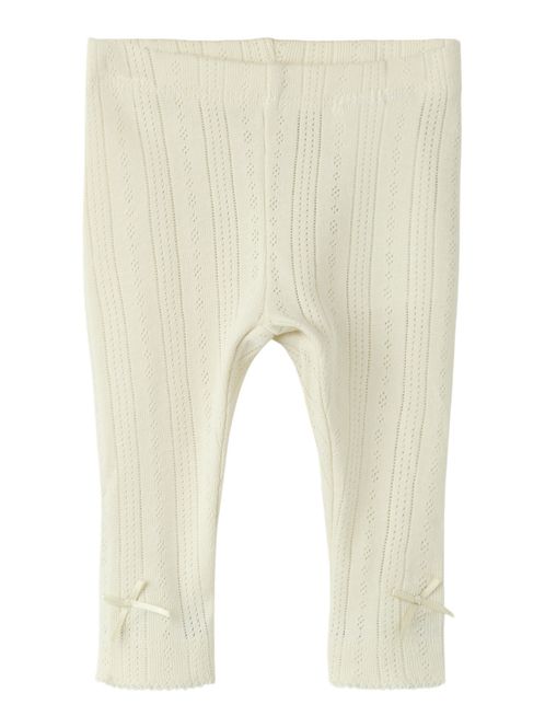 Hovedbilde Nbfophelia offwhite slim legging m/mønster i ...