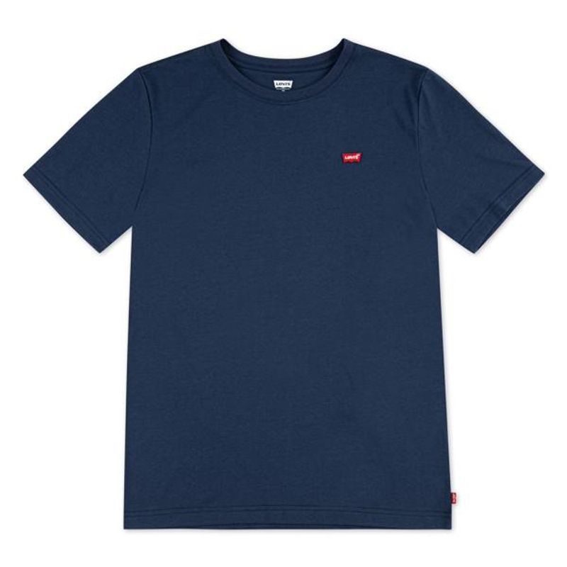 Levi's, Mørkeblå t-skjorte med liten batwinglogo
