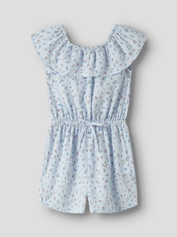 Nmfvinaya lyseblå playsuit med blomster