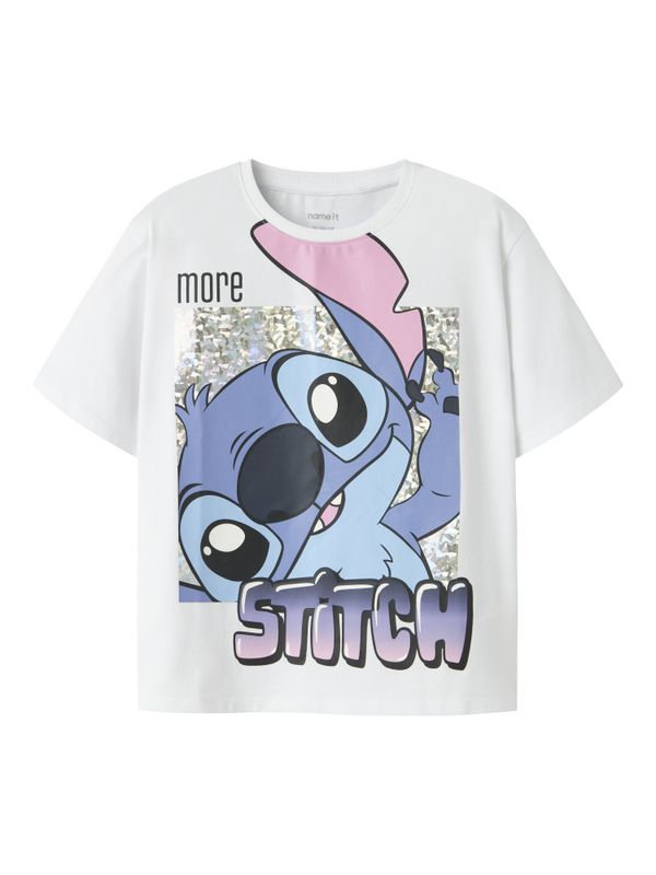 Nkffora hvit Stitch t-skjorte