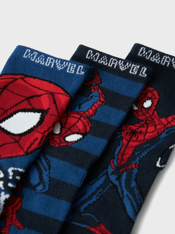 Nmmmaki 3-Pk sokker m/ Spider-Man motiv