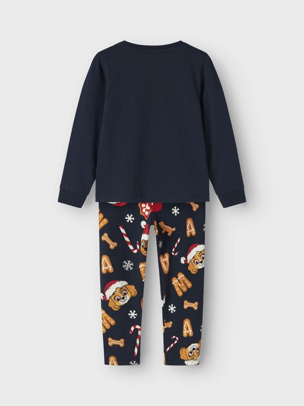 Nmmslava mørkeblå Paw Patrol julepysj