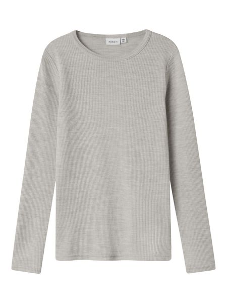 Name it, Nknwax lys gråbeige ullgenser