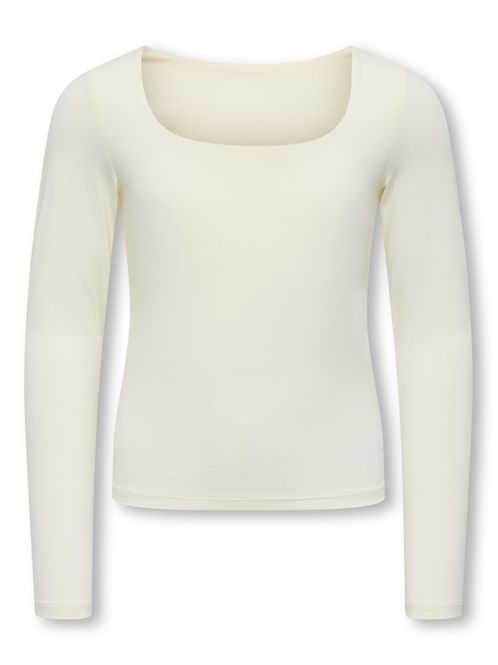 Hovedbilde Kogea vendbar offwhite tynn genser