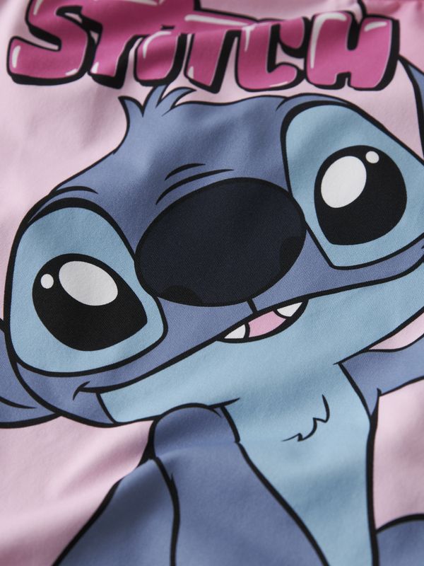 Nkfmu rosa badedrakt med Stitch