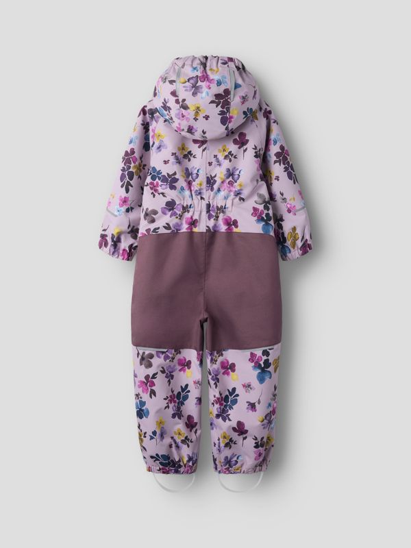 Nmfshell08 dus lilla skalldress m/blomster 