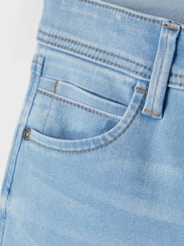 Nkmsilas lyseblå xslim jeans 