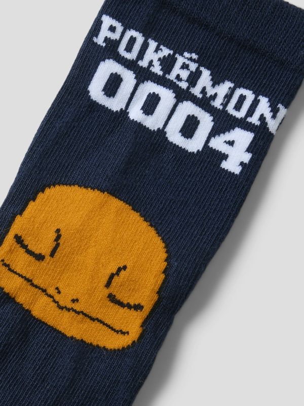 Nmmmaske mørkeblå sokker m/pokemon