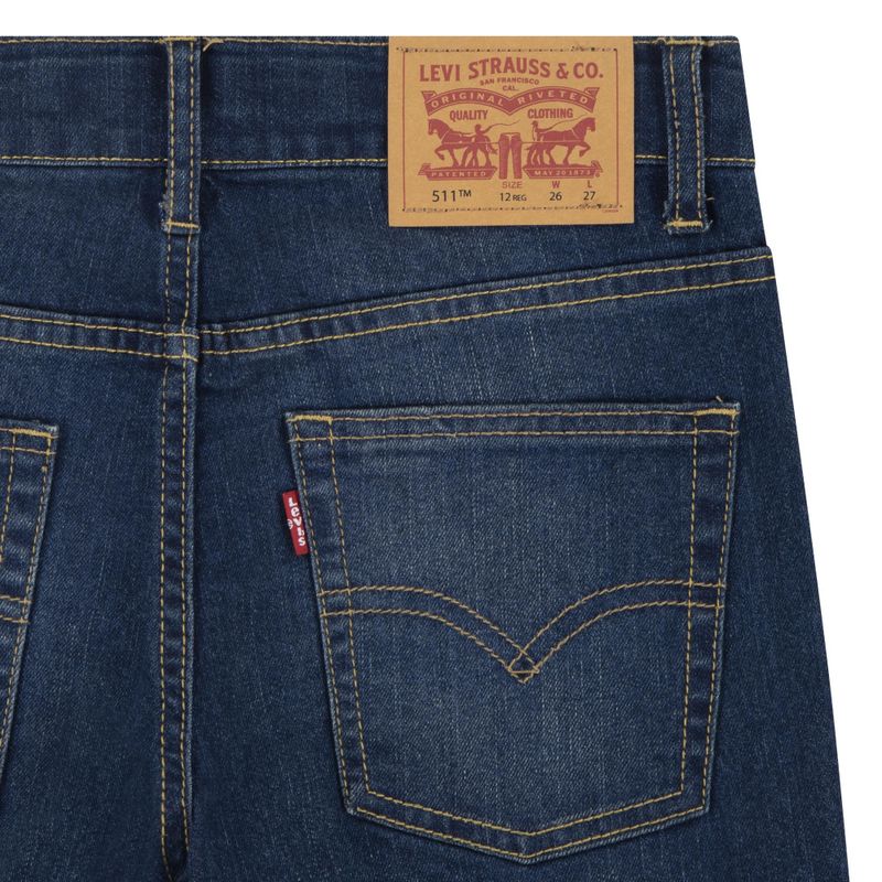 Levi's, 511 mørkeblå slim jeans