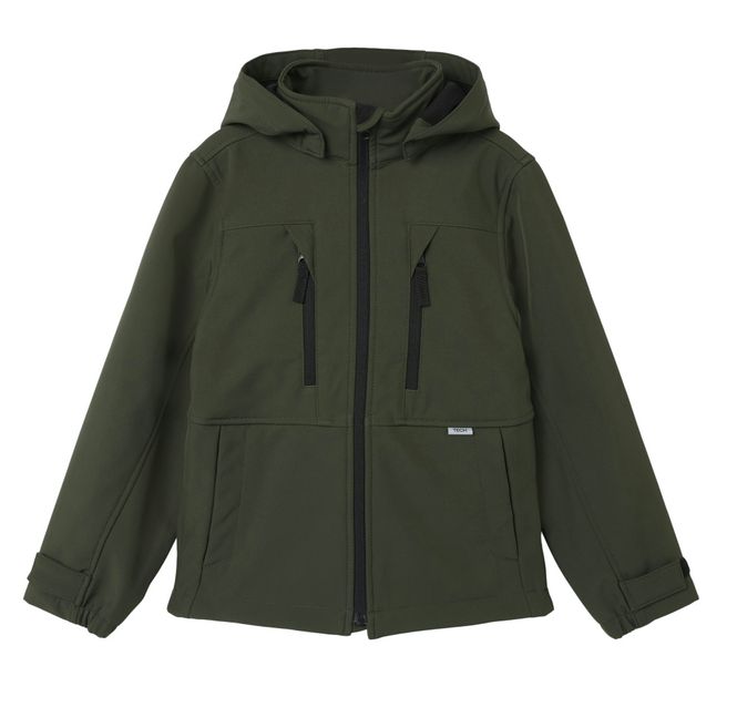 Hovedbilde Nknalfa08 grønn softshelljakke